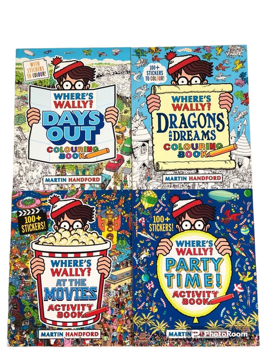 Where's Wally? Excellent Expeditions And Activities 8 Book Set Ziplock