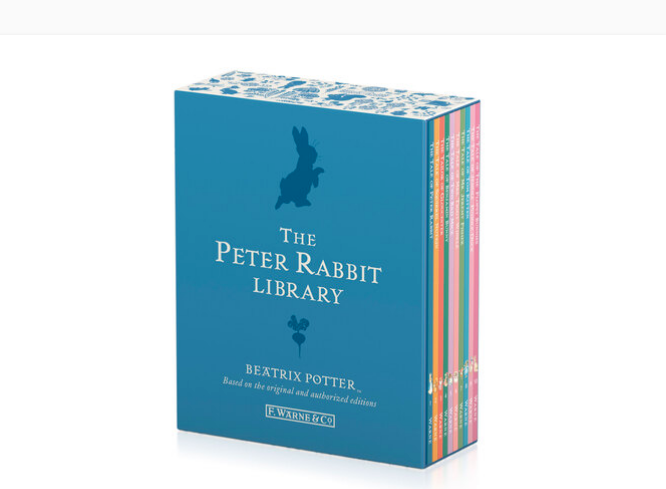 Peter Rabbit Library Coloured 10 Books Collection Box Set By Beatrix Potter