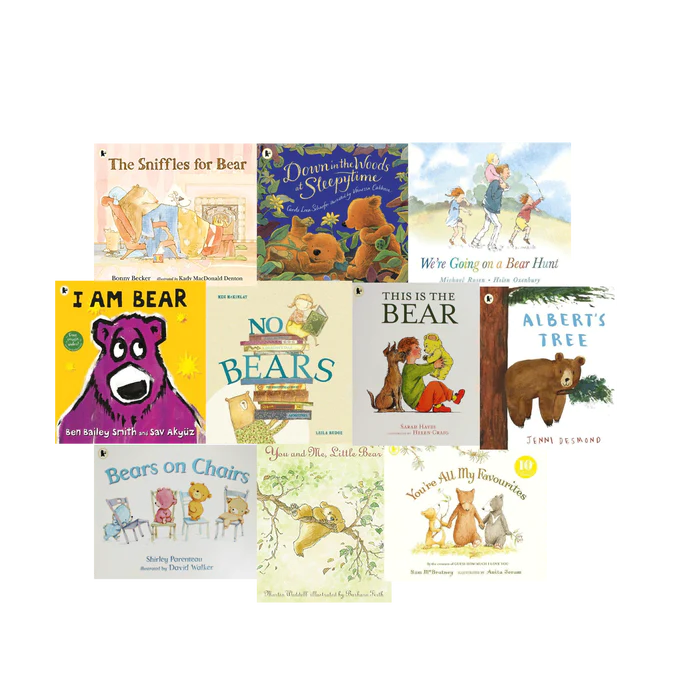 The Best of the Bears 10 Book Set Inc We Are Going On A Bear Hunt.....