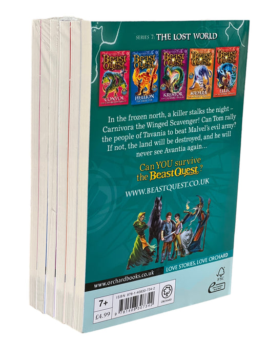 Beast Quest Series 7 : 6 Books Collection Set  By Adam Blade