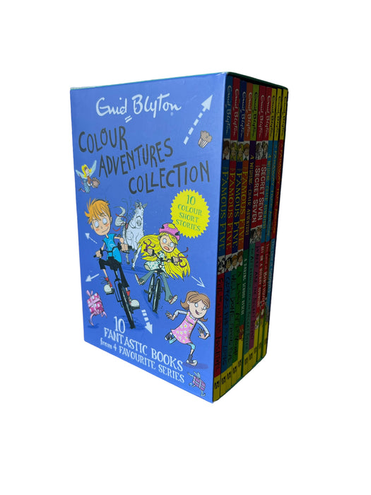 Enid Blyton Colour Adventures 10 Book Collection Set