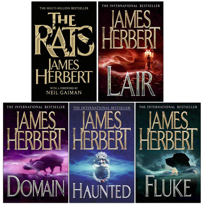 James Herbert 5 Book Collection Inc The Rats......