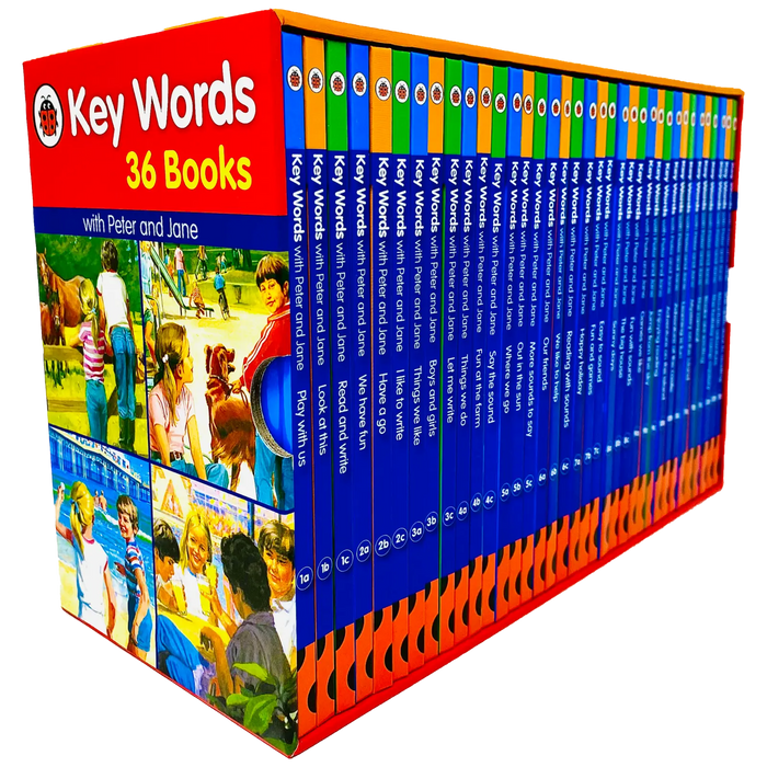 Ladybird Key Words With Peter and Jane 36 Book Set