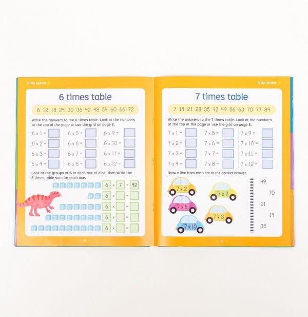 Little Genius Times Tables Magnetic Board & Magnets