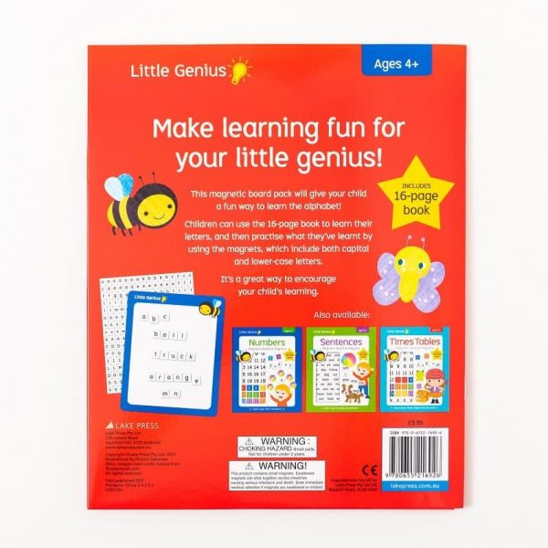 Little Genius Alphabet Magnetic Board & Magnets