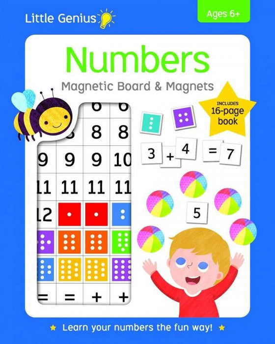 Little Genius Numbers Magnetic Board & Magnets