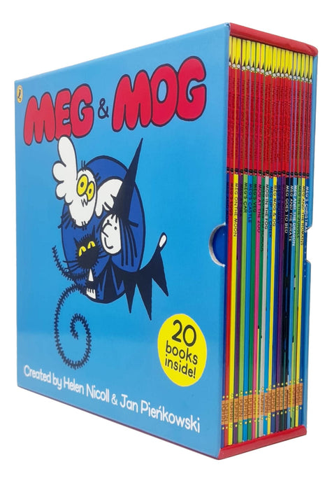 The Complete Collection Meg and Mog Magical Adventures 20 Children Pictures Books Box Set By Helen Nicoll & Jan Pienkowski