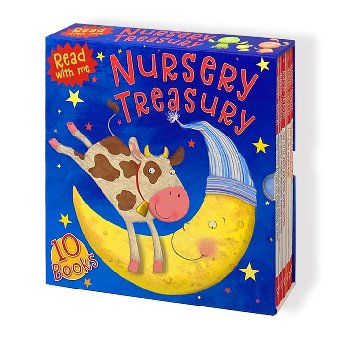 Read With Me Nursery Treasury 10 Book Collection Set By Miles Kelly