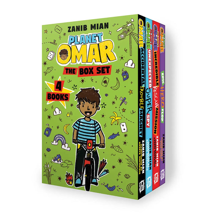 Planet Omar 4 Book Box Set By Zanib Mian