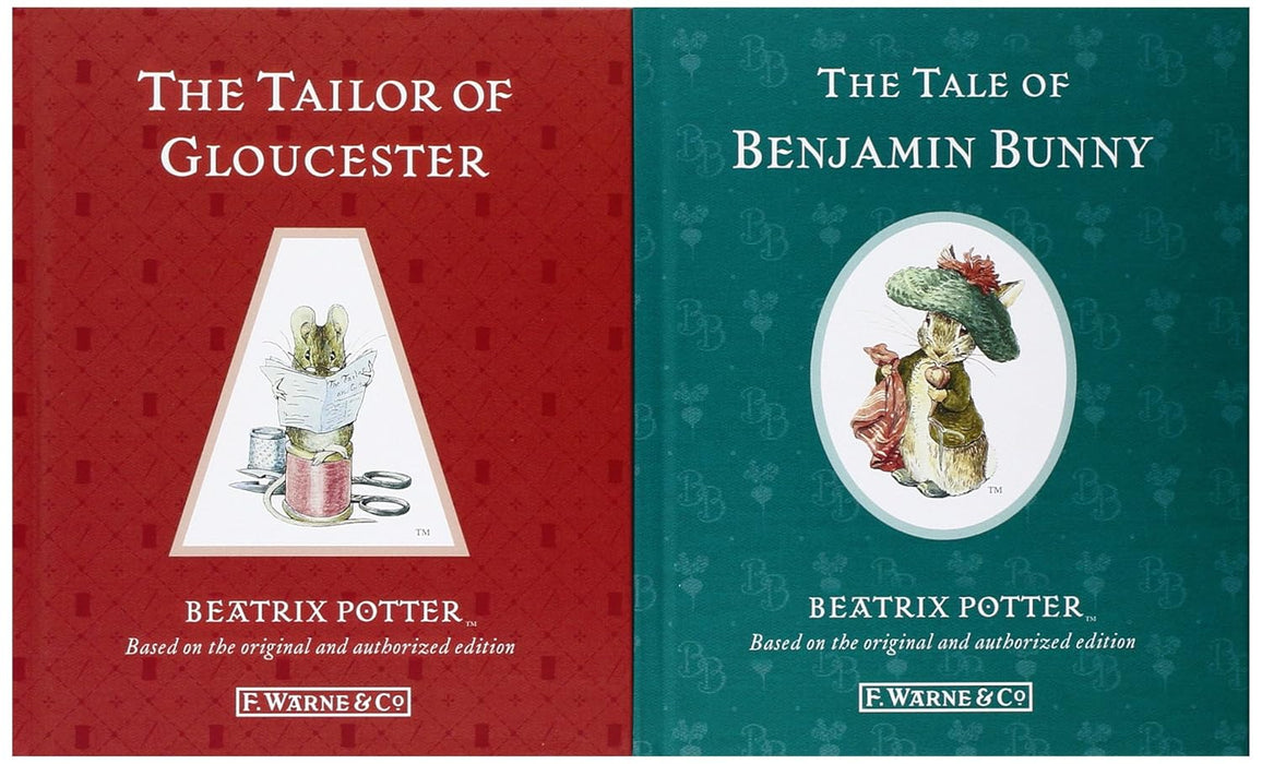 Peter Rabbit Library Coloured 10 Books Collection Box Set By Beatrix Potter