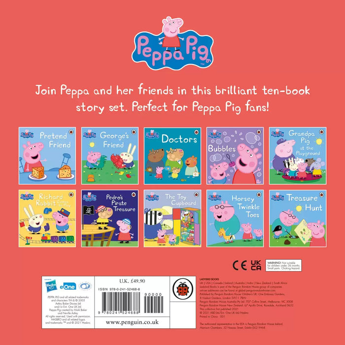 Peppa Pig 10 Book Story Collection Set