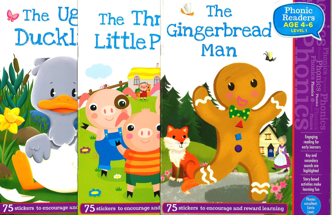 Phonic Readers 9 Amazing Educational Books Set