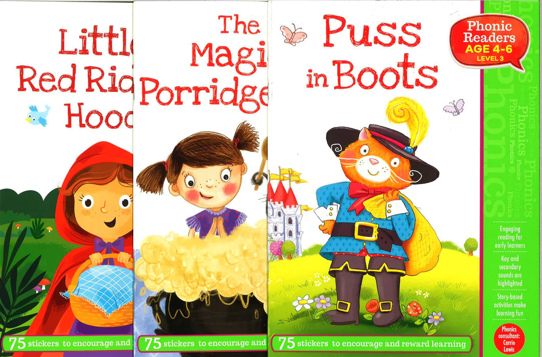 Phonic Readers 9 Amazing Educational Books Set