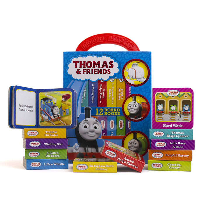 My First Library Thomas & Friends 12 Board Books Box Set By Pixar