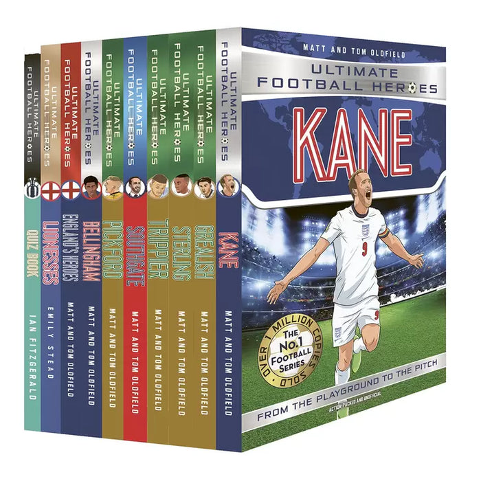 Ultimate Football Heroes 10 Book Collection Set Inc Bellingham