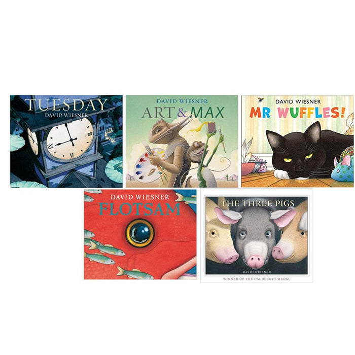 David Wiesner 5 Picture Books Collection Set
