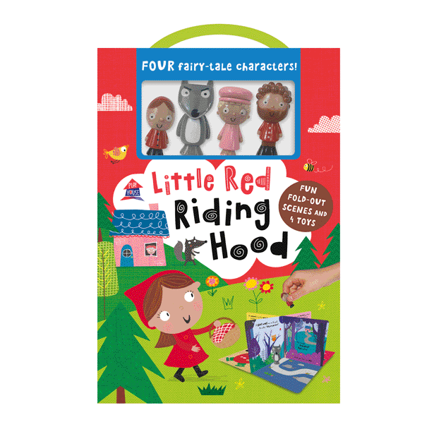 Little Red Riding Hood- Toys & Fold Out Book