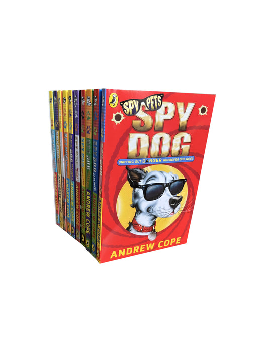 Spy Dog Series 10 Book Collection Set By Andrew Cope