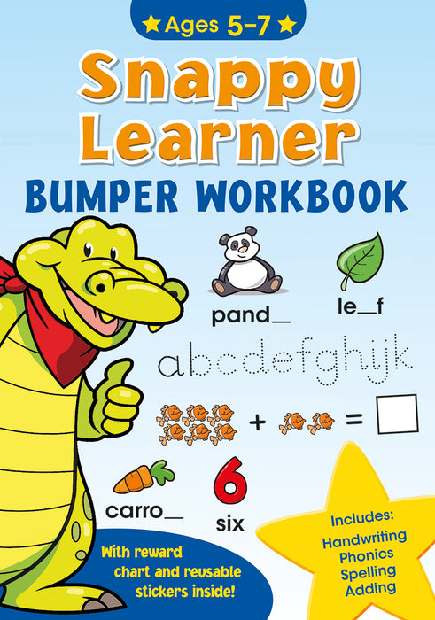 Early learning Snappy Learner 5-7 Years Bumper Workbook