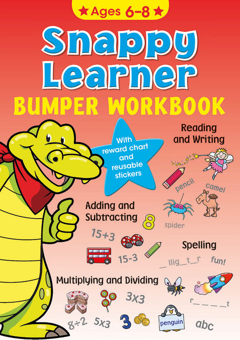 Early learning Snappy Learner 6-8 Years Bumper Workbook