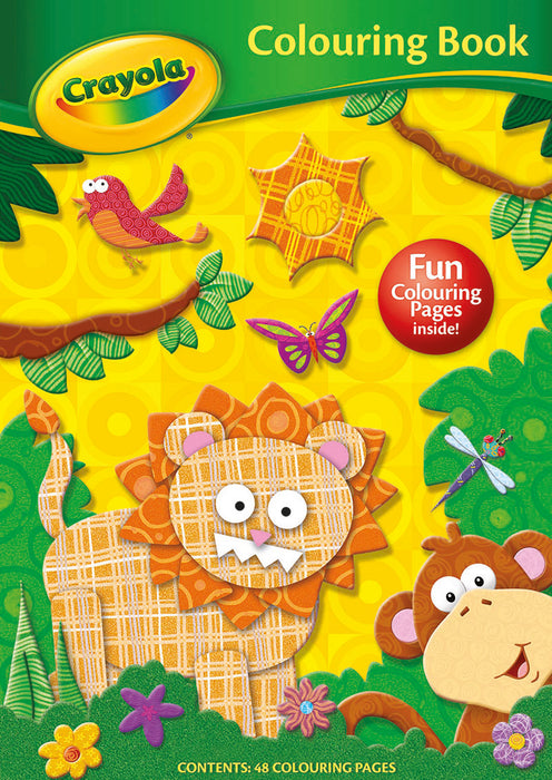 Crayola Colouring Book – Lion Cover