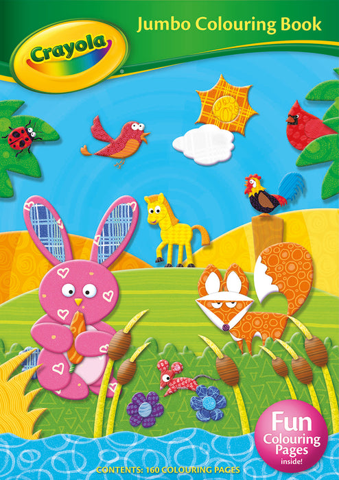 Crayola Jumbo Colouring Book – Rabbit Cover