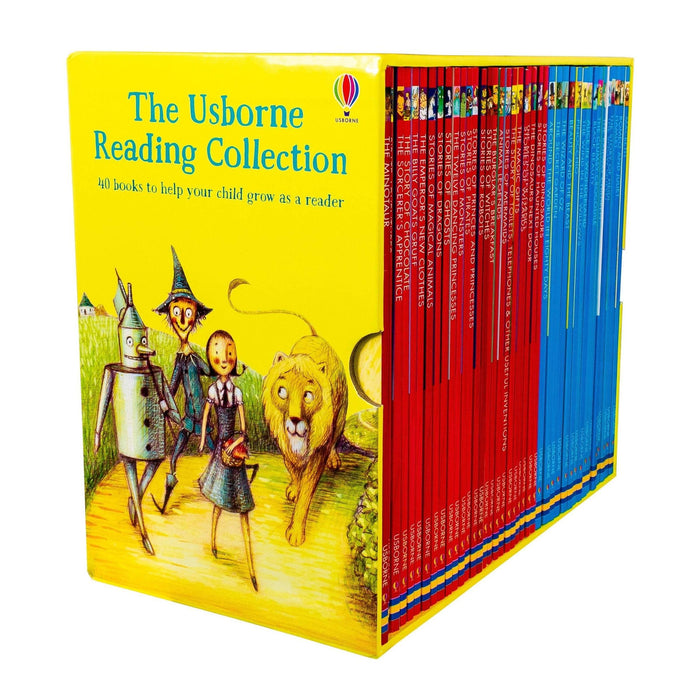The Usborne Reading Library 40 Books Collection Set