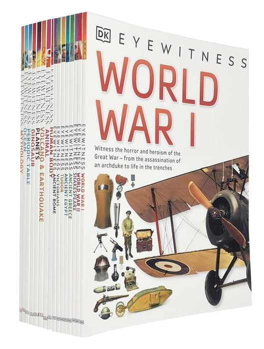 Dk Eyewitness 16 Book Collection Set With Fun Facts and Amazing Pictures