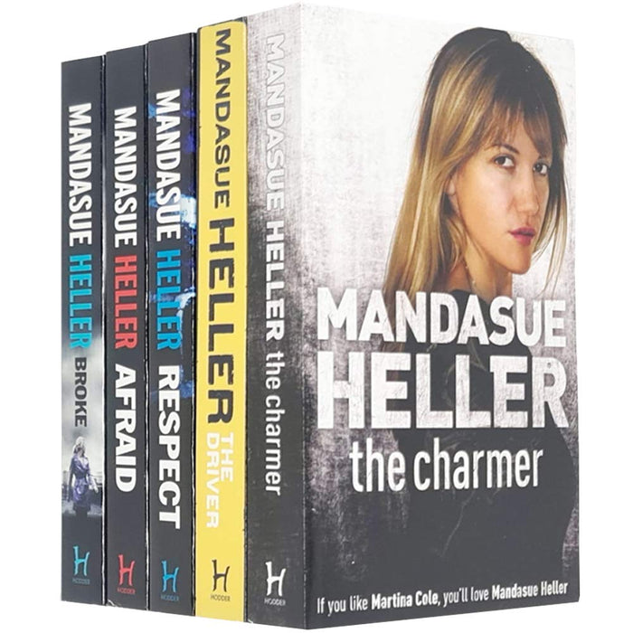 Mandasue Heller  Book Collection Set Inc. Respect, The Charmer, Afraid...