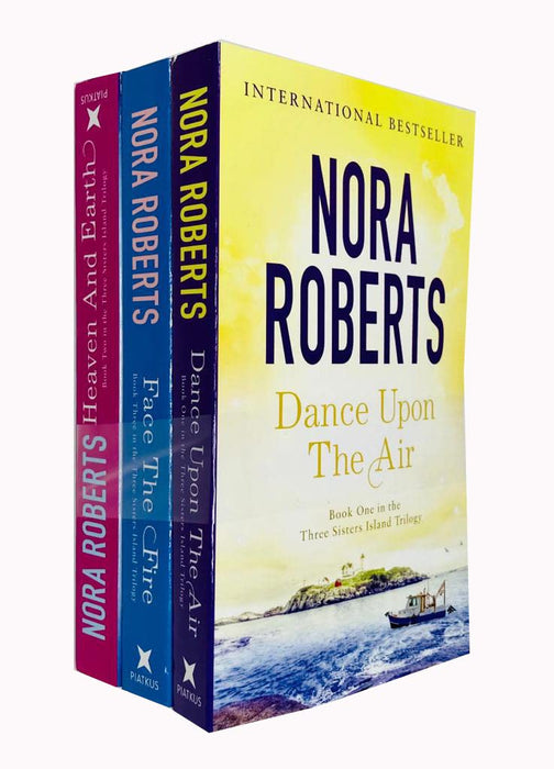 Nora Roberts Three Sisters Island Trilogy 3 Book Collection Set