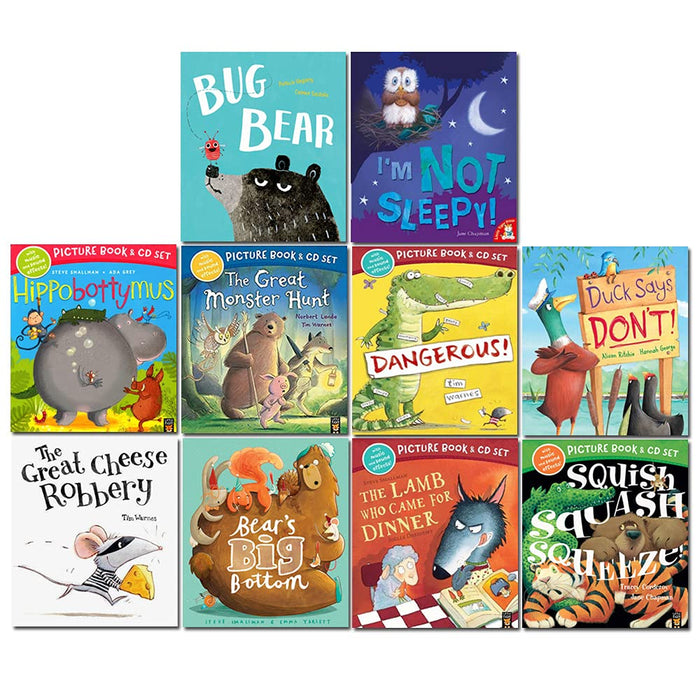 Bug Bear and Other Stories 10 Book & CD Collection Set