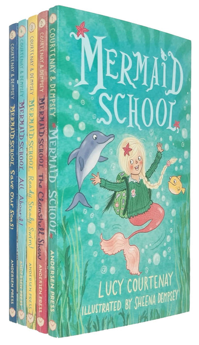 Mermaid School Series 5 Book Collection Set By Courtenay & Dempsey