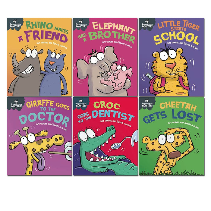 Sue Graves Experiences Matter 6 Book Collection Set
