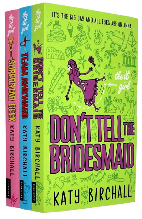 The It Girl Series 3 Book Collection Set By Katy Birchall
