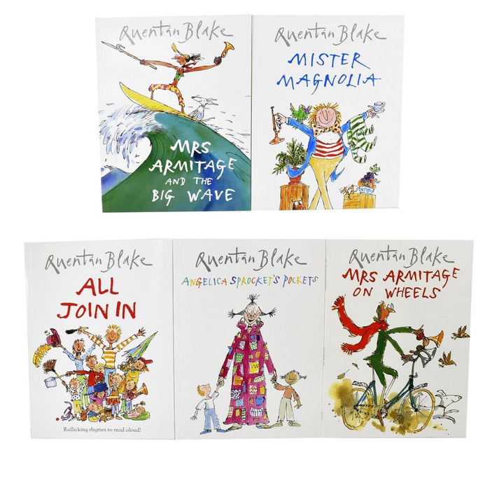 Quentin Blake 5 Children Picture Book Collection Set