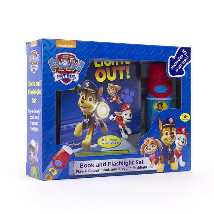 PAW Patrol Flashlight & Sound Book Adventure Boxset