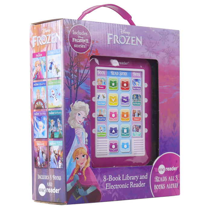 Disney Frozen and Frozen 2 Elsa, Anna, Olaf, and More! Me Reader and 8 Look and Find Sound Book Library