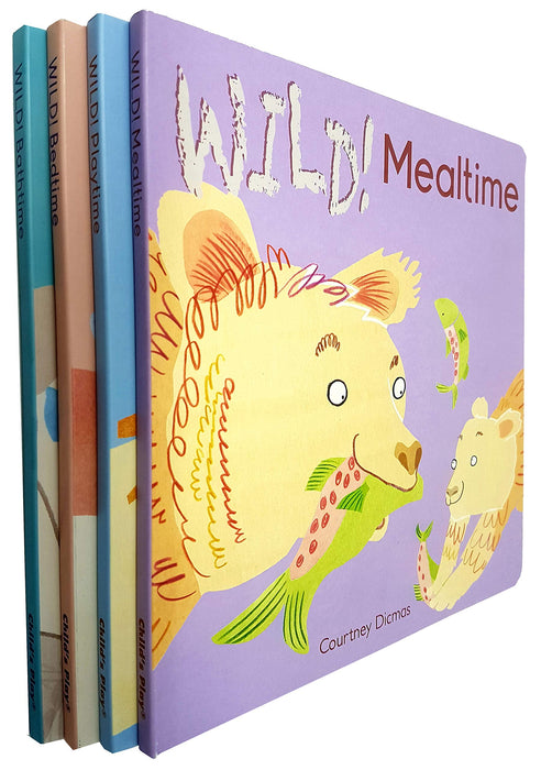 Wild Series 4 Book Collection Set By Courtney Dicmas