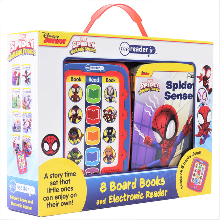 Marvel Spider-man - Spidey and His Amazing Friends- Me Reader and 8 Look and Find Sound Book Library