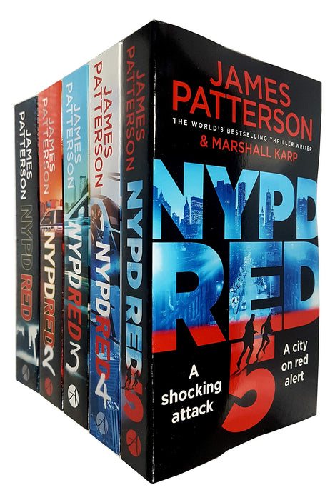 NYPD Red Collection 5 Book Set By James Patterson
