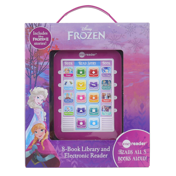 Disney Frozen and Frozen 2 Elsa, Anna, Olaf, and More! Me Reader and 8 Look and Find Sound Book Library