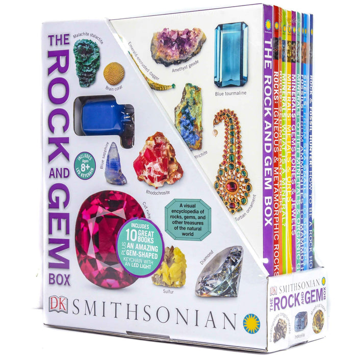 The Rock and Gem 10 Book Collection Set By DK