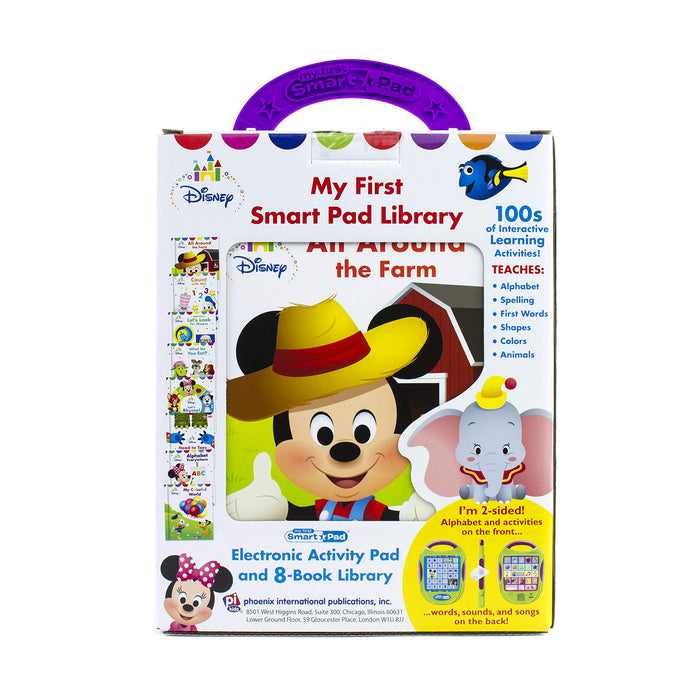 Disney Baby: Mickey, Minnie, Toy Story, and more! My First Smart Electronic Activity Pad and 8-Book Library