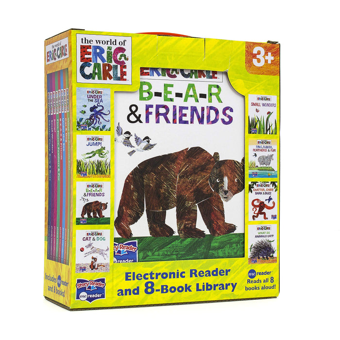 World of Eric Carle Me Reader and 8 Look and Find Sound Book Library