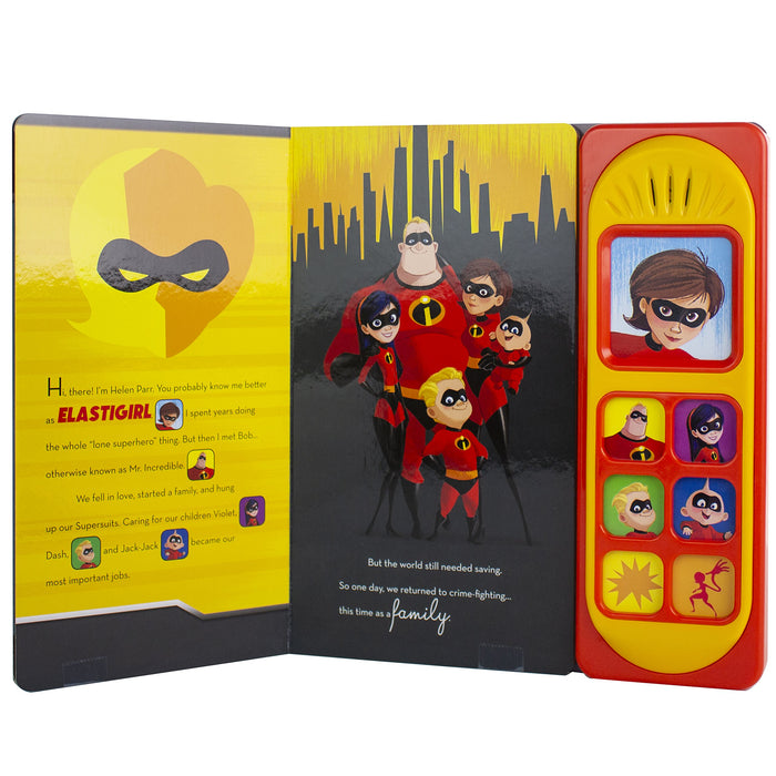 Elastic Girl To The Rescue! Incredibles 2 Sound Book