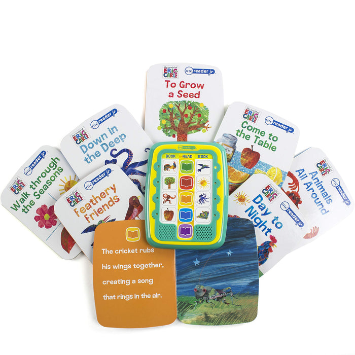 World of Eric Carle Electronic Me Reader Jr and 8 Look and Find Sound Book Library