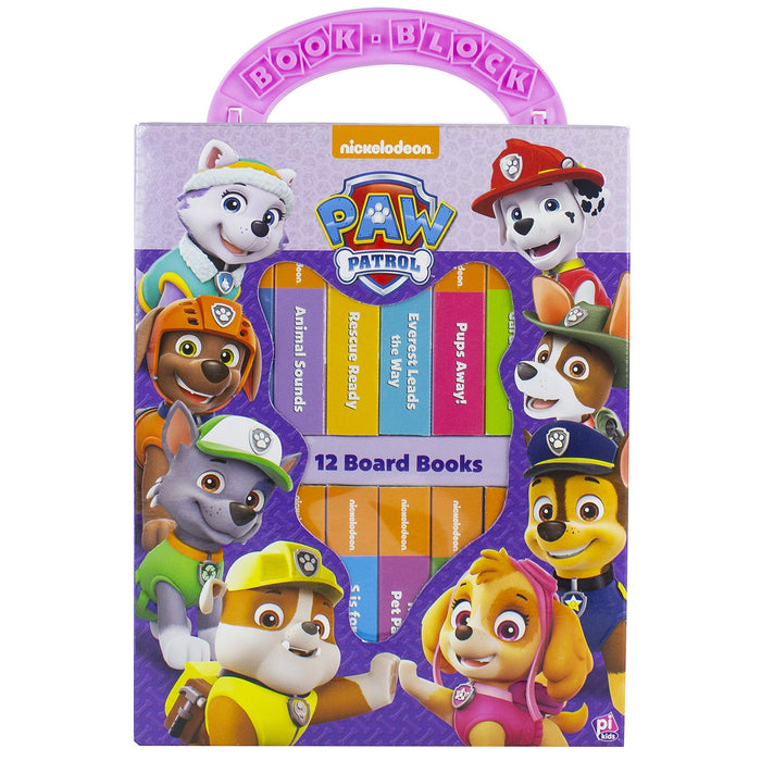 My First Library Paw Patrol Girls 12 Board Books Box Set By Nickelodeon