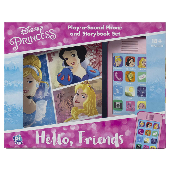 Disney Princess Hello Friends: Play-a-Sound Book and Phone Set