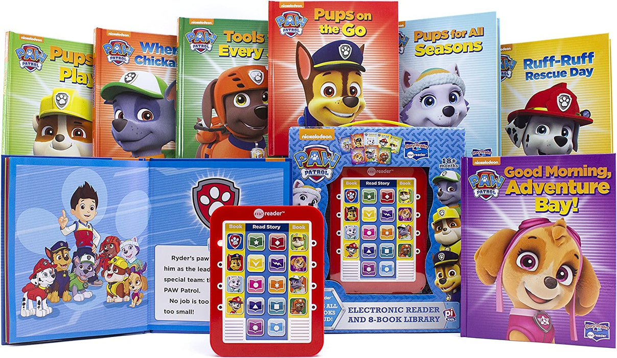 Nickelodeon Paw Patrol Chase, Skye, Marshall, and More! Me Reader and 8 Look and Find Sound Book Library