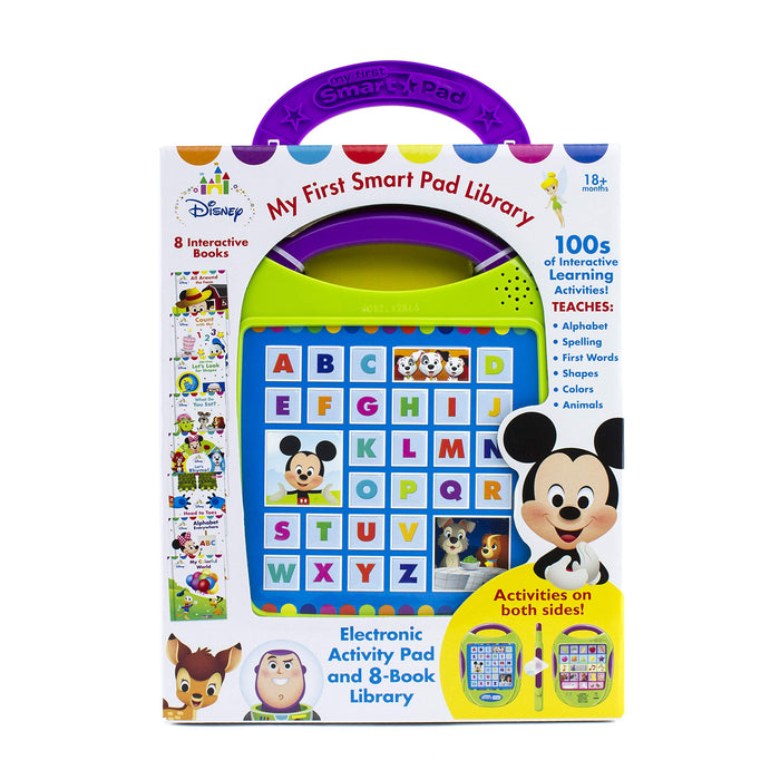Disney Baby: Mickey, Minnie, Toy Story, and more! My First Smart Electronic Activity Pad and 8-Book Library